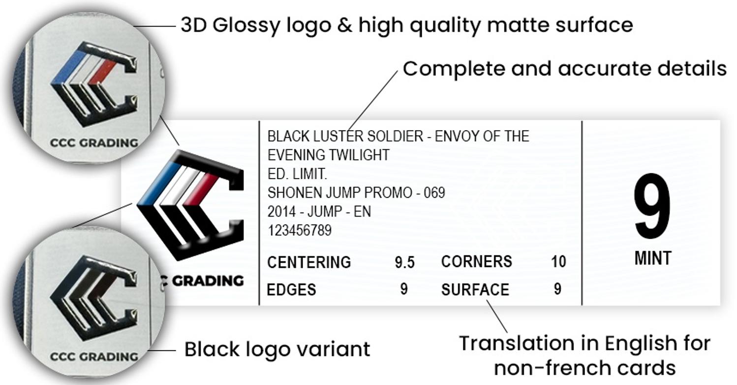 Certification de cartes Lorcana - CCC Grading